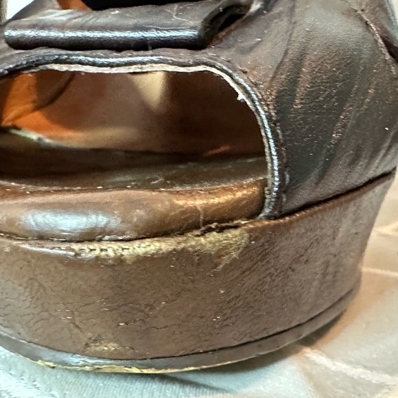 Also Brown Platform Sandals, size 39 - Picture 14 of 16